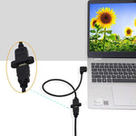 Cabo Adaptador HDMI (Tipo-A) Macho para HDMI (Tipo-A) Fêmea de 30cm com 2 Orifícios para Parafusos, HDMI AM para AF com Orifício para Orelha (30cm)