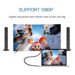 Cabo Adaptador HDMI (Tipo-A) Macho para DVI 24+1 Pinos Macho de 1,8m