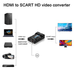 Conversor Escalador de Vídeo MINI MHL/HDMI para SCART, HDMI para SCART