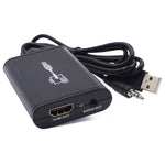 Adaptador USB 2.0 para HDMI Vídeo HD para HDTV, Suporta Full HD 1080P, USB 2.0