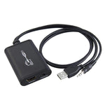 Adaptador USB 2.0 para HDMI Vídeo HD para HDTV, Suporta Full HD 1080P, USB 2.0