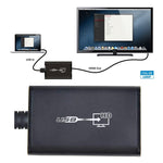 Adaptador USB 2.0 para HDMI Vídeo HD para HDTV, Suporta Full HD 1080P, USB 2.0