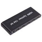 Divisor HDMI 1x4 1080P, Versão 1.4, Plugue UE, 1x4 HDMI V1.3