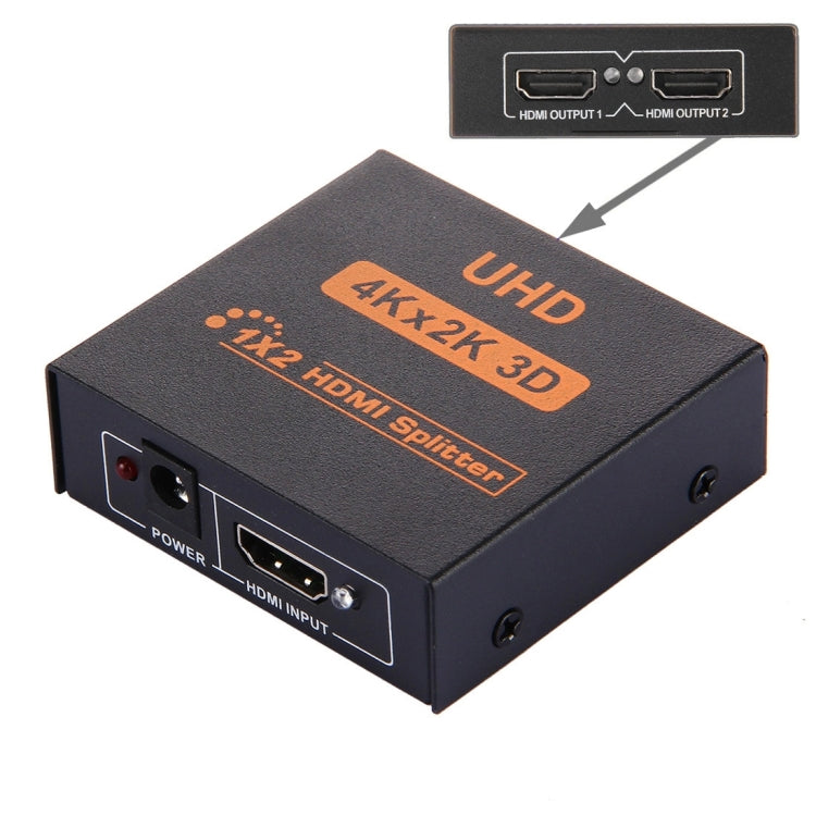 Divisor HDMI Mini FY1409E V1.3 UHD 4K x 2K 3D 1 x 2, HDMI V1.3