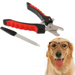 Conjunto Profissional Grande de Cortador e Lima de Unhas para Animais M208, M208 Grande