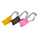 Focinho de Silicone com Forma de Bico de Pato para Cão de Estimação, Tamanho: S, S Amarelo, S Rosa, S Café