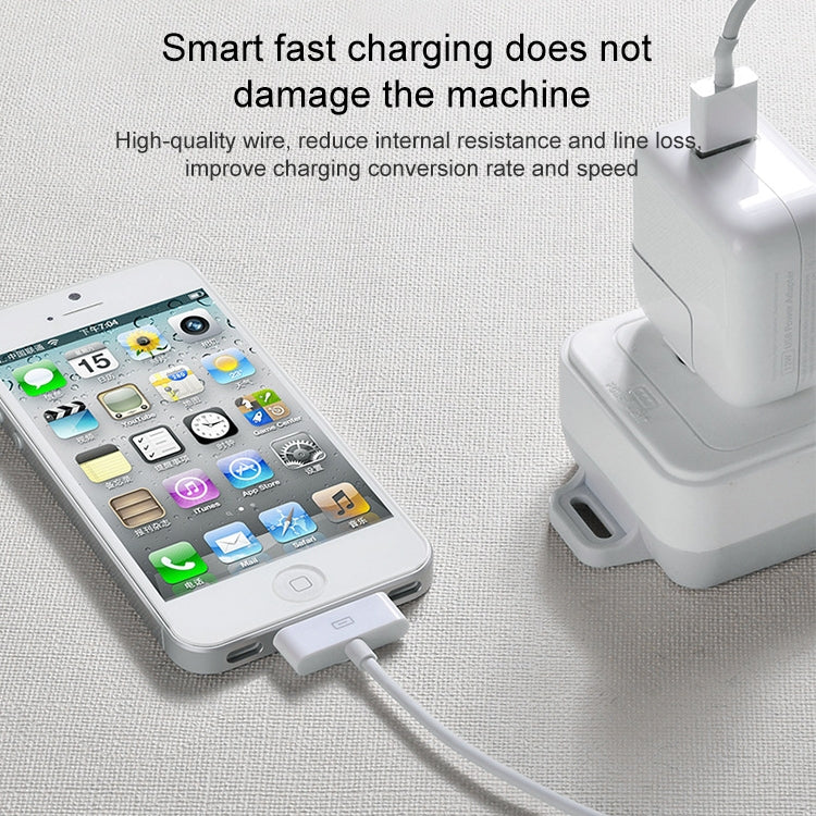 Cabo de Sincronização de Dados de 2m com 30 Pinos para iPhone 4 & 4S, iPhone 3GS / 3G, iPad 3 / iPad 2 / iPad
