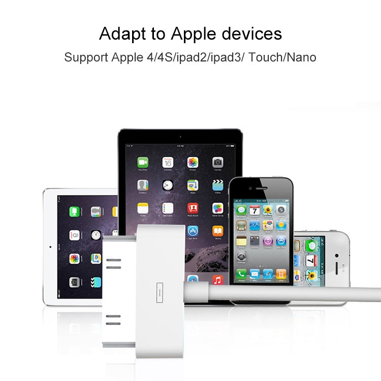 Cabo de Sincronização de Dados de 2m com 30 Pinos para iPhone 4 & 4S, iPhone 3GS / 3G, iPad 3 / iPad 2 / iPad