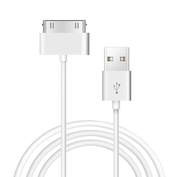 Cabo USB de Sincronização e Carregamento Dupla Face de 2m para iPhone 4 & 4S / iPhone 3GS / 3G / iPad 3 / iPad 2 / iPad / iPod Touch, 2m