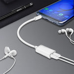 Cabo de Áudio Auxiliar 3.5mm para Adaptador Divisor 2 x Fêmea, Compatível com Telefones, Tablets, Auscultadores, MP3 Player, Estéreo de Carro/Casa e Mais