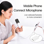 Adaptador divisor de auscultadores 3,5mm, compatível com telemóveis, tablets, auscultadores, leitor MP3, estéreo de carro/casa e mais