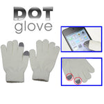 Luvas com pontos para ecrã tátil para iPhone 5, iPhone 4 & 4S, iPhone 3G/3GS, iPhone, iPad, BlackBerry
