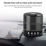 Altifalante portátil estéreo móvel Bluetooth metálico S28 com função de chamada mãos-livres, S28