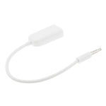 Cabo Auxiliar de Áudio Estéreo 3,5mm Macho para Divisor Adaptador 2 Fêmea, Compatível com Telemóveis, Tablets, Auscultadores, MP3, Estéreo de Carro/Casa e Mais