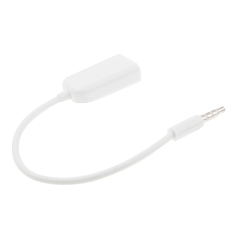 Cabo Auxiliar de Áudio Estéreo 3,5mm Macho para Divisor Adaptador 2 Fêmea, Compatível com Telemóveis, Tablets, Auscultadores, MP3, Estéreo de Carro/Casa e Mais