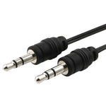 Cabo de áudio auxiliar retrátil 3,5mm, compatível com telemóveis, tablets, auscultadores, leitor MP3, estéreo de carro/casa e mais, Comprimento: 11cm a 80cm