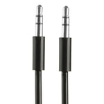 Cabo auxiliar enrolado em mola 3,5mm, compatível com telemóveis, tablets, auscultadores, leitor MP3, estéreo de carro/casa e mais, Comprimento: 20cm até 80cm