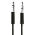 Cabo auxiliar enrolado em mola 3,5mm, compatível com telemóveis, tablets, auscultadores, leitor MP3, estéreo de carro/casa e mais, Comprimento: 45cm até 200cm