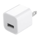 Adaptador de Carregador USB de Tomada EUA de Alta Qualidade 5V / 1A para iPhone, Galaxy, Huawei, Xiaomi, LG, HTC e Outros Smartphones, Dispositivos Recarregáveis