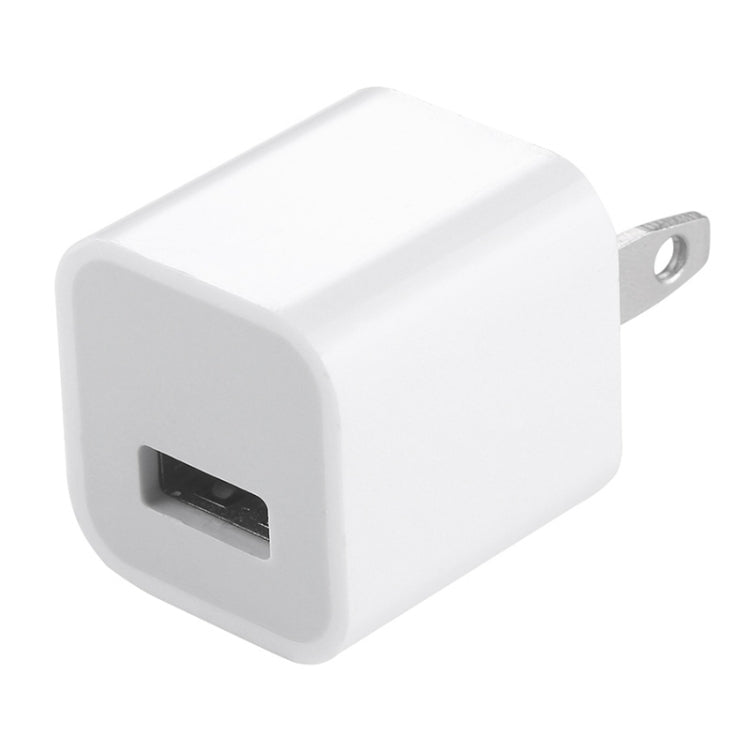 Adaptador de Carregador USB de Tomada EUA de Alta Qualidade 5V / 1A para iPhone, Galaxy, Huawei, Xiaomi, LG, HTC e Outros Smartphones, Dispositivos Recarregáveis