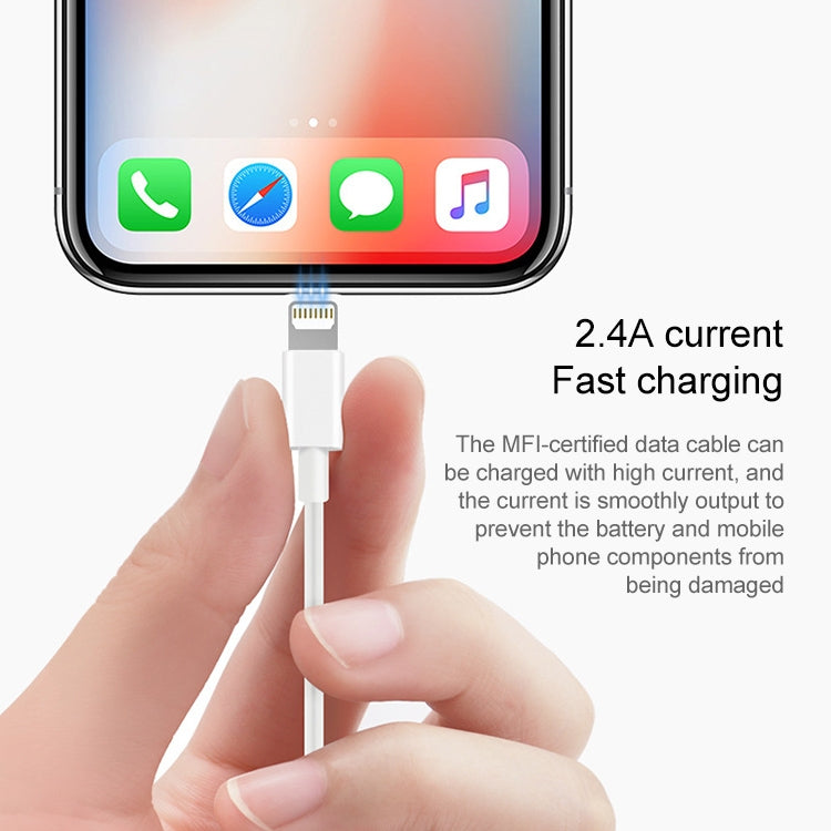 Cabo USB para 8 Pinos de Sincronização de Dados / Carregamento, Comprimento do Cabo: 1m