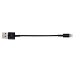Cabo de Sincronização e Carregamento de 8 Pinos para USB, Comprimento do Cabo: 13cm
