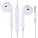 Auriculares EarPods com fios com controlo e microfone, Branco, Dourado rosa, Vermelho, Azul, Preto, Verde, Laranja, Magenta