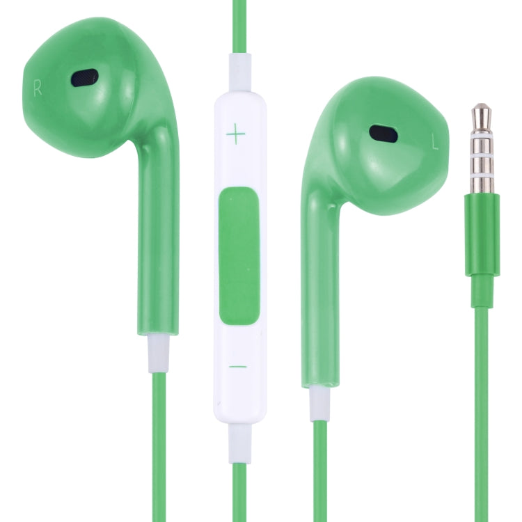 Auriculares EarPods com fios com controlo e microfone, Branco, Dourado rosa, Vermelho, Azul, Preto, Verde, Laranja, Magenta