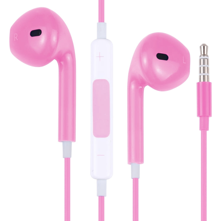 Auriculares EarPods com fios com controlo e microfone, Branco, Dourado rosa, Vermelho, Azul, Preto, Verde, Laranja, Magenta