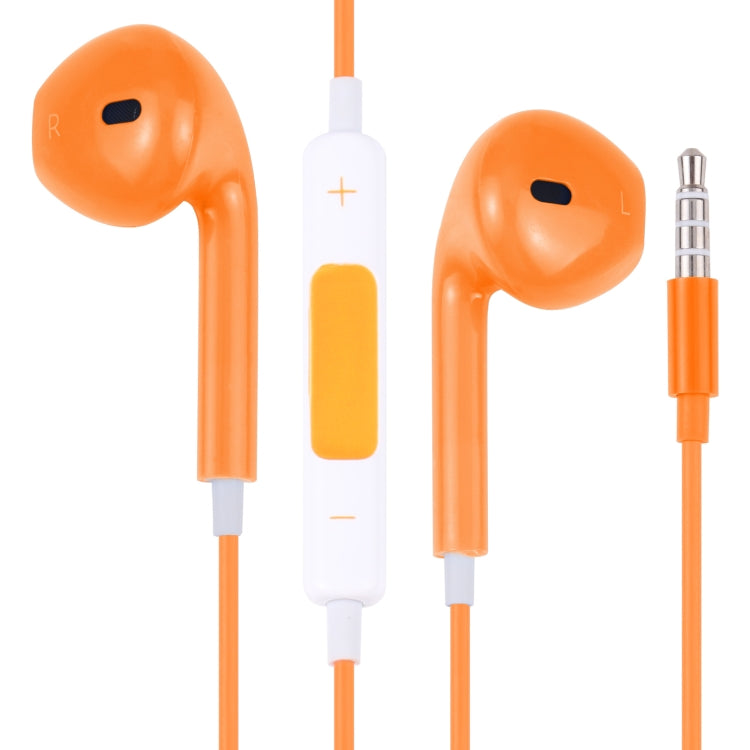 Auriculares EarPods com fios com controlo e microfone, Branco, Dourado rosa, Vermelho, Azul, Preto, Verde, Laranja, Magenta