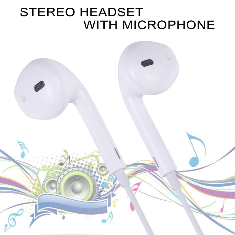 Auriculares EarPods com fios com controlo e microfone, Branco, Dourado rosa, Vermelho, Azul, Preto, Verde, Laranja, Magenta