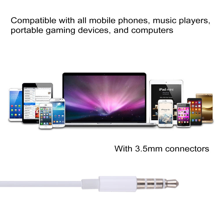 Auriculares EarPods com fios com controlo e microfone, Branco, Dourado rosa, Vermelho, Azul, Preto, Verde, Laranja, Magenta