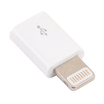 Adaptador Mini Micro USB Fêmea para 8 Pinos Macho, Micro USB Fêmea para 8 Pinos