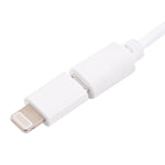 Adaptador Mini Micro USB Fêmea para 8 Pinos Macho, Micro USB Fêmea para 8 Pinos