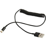 Cabo enrolado USB para sincronização de dados/carregamento para iPhone, iPad