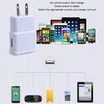 Cabo de Sincronização e Carregador de Viagem com Plugue US para iPad, iPhone, Galaxy, Huawei, Xiaomi, LG, HTC e Outros Smartphones, Dispositivos Recarregáveis, Plugue US