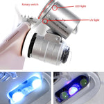 Microscópio/lente micro LED universal para telemóvel tipo clipe 60X