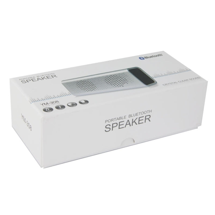 Coluna Bluetooth Portátil Recarrregável YM-308 com NFC, Suporta Cartão TF