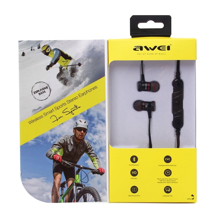 awei A920BL Auriculares estéreo desportivos Bluetooth sem fios