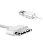 Cabo de Carregamento e Sincronização de Dados 30 Pinos Macho para USB Macho para iPad / 2 / 3, iPhone 4 & 4s, iPod Nano, iPod Touch, Comprimento: 1m, USB para 30 Pinos