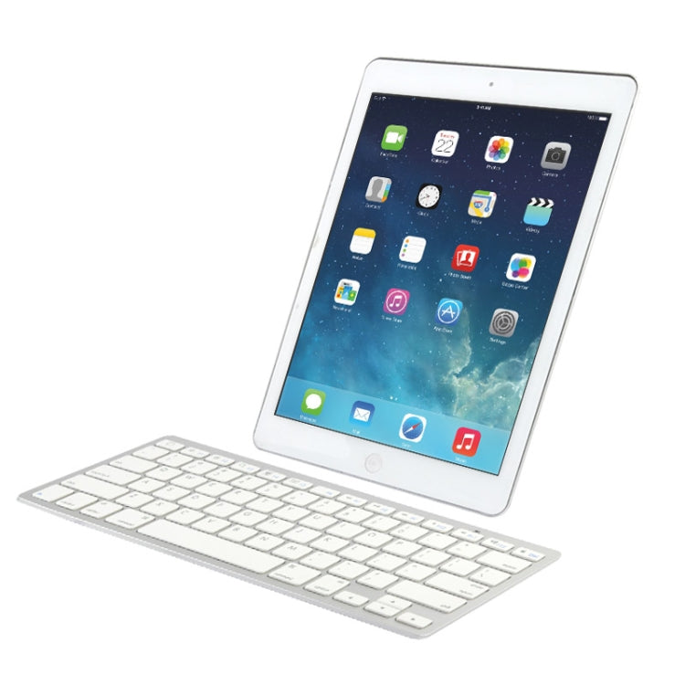 BK3001 Teclado ABS Bluetooth 3.0 Ultra-fino para iPad Air 2 / iPAD Air / iPad 6 / iPad 5 / iPad mini 1 / 2 / 3 / Novo iPad (iPad 3) / iPad, iPhone 4 & 4S / 3G, Sony PS3, Smartphones