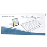 BK3001 Teclado ABS Bluetooth 3.0 Ultra-fino para iPad Air 2 / iPAD Air / iPad 6 / iPad 5 / iPad mini 1 / 2 / 3 / Novo iPad (iPad 3) / iPad, iPhone 4 & 4S / 3G, Sony PS3, Smartphones