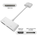 Adaptador Digital AV HDMI para HDTV para Novo iPad (iPad 3) / iPad 2 / iPad / iPhone 4 & 4S / iPod Touch 4