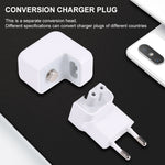 Adaptador de Corrente USB 10W para Viagem, Ficha EU