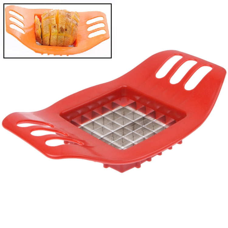 Ferramenta Ultra-prática para Cortar Batatas em Tiras para Batatas Fritas (Entrega de Cor Aleatória), Faca para Cortar Batatas Fritas
