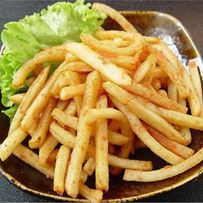 Ferramenta Ultra-prática para Cortar Batatas em Tiras para Batatas Fritas (Entrega de Cor Aleatória), Faca para Cortar Batatas Fritas