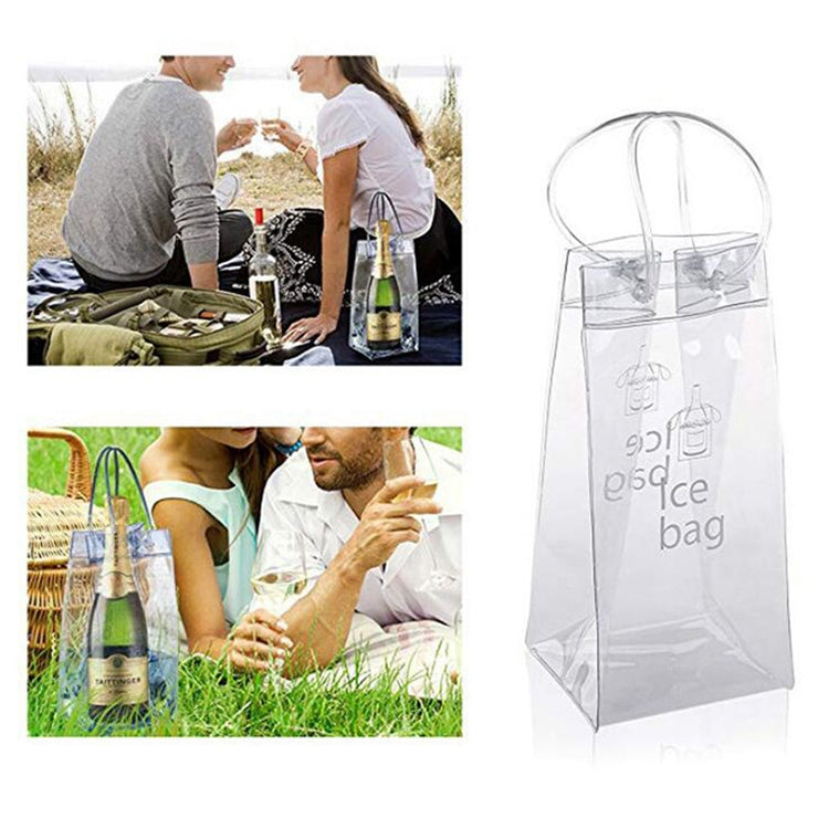 High Quality PVC Ice Bag for Wine, Wine PVC Ice Bag