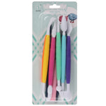 Conjunto de Ferramentas Coloridas para Modelagem de Bolos 10 em 1, 10 PCS Colorido