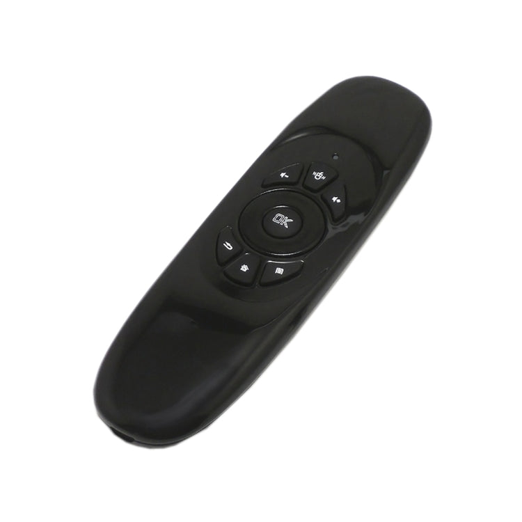 Teclado remoto sem fios recarregável C120 T10 Fly Air Mouse 2.4GHz para Android TV Box / PC, Teclado sem fios