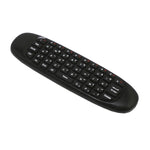 Teclado remoto sem fios recarregável C120 T10 Fly Air Mouse 2.4GHz para Android TV Box / PC, Teclado sem fios